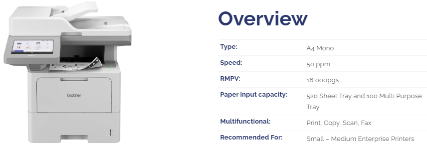 MFC L6915DN Overview